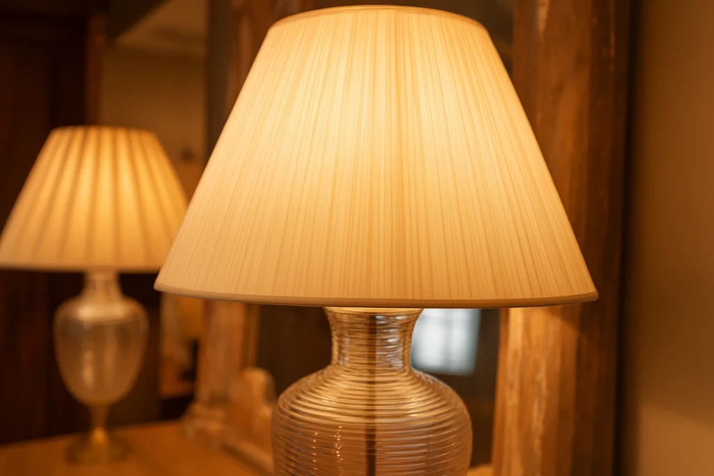 silk 20 Inch Drum Lamp Shade