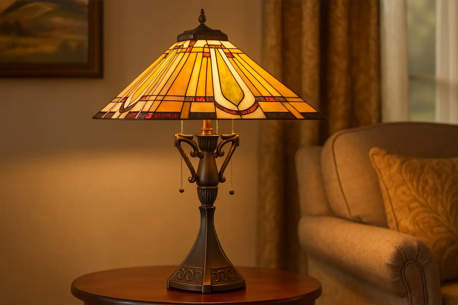 Desk Lamp — Mission Geometric